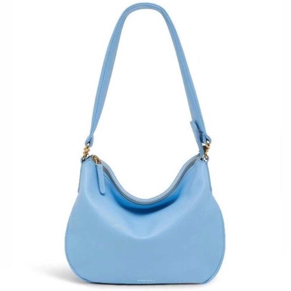 Mansur Gavriel Mini Swing Shoulder Bag Sky Blue